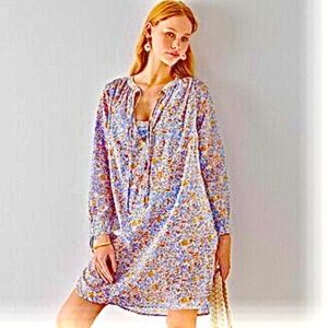 J. Crew Tunic Beach Dress, Afternoon Floral, Small (fits 6-8), NWOT